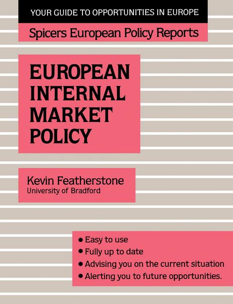 Produktbild: Spicers;Europ Internal Mar Pol