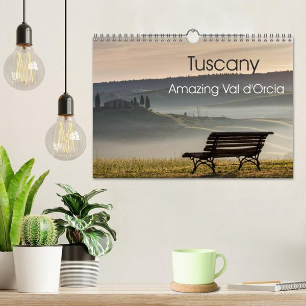 Produktbild: Tuscany Amazing Val d'Orcia (Wall Calendar 2026 DIN A4 landscape), CALVENDO 12 Month Wall Calendar