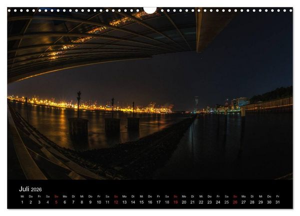 Produktbild: Mein Hamburg (Wandkalender 2026 DIN A3 quer), CALVENDO Monatskalender