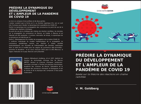 Produktbild: PR&Eacute;DIRE LA DYNAMIQUE DU D&Eacute;VELOPPEMENT ET L'AMPLEUR DE LA PAND&Eacute;MIE DE COVID 19