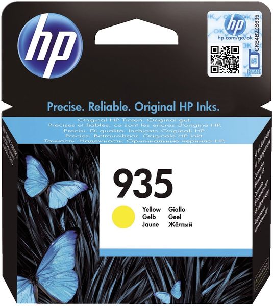 HP 935 Druckerpatrone Original Gelb C2P22AE Tinte