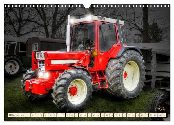 Produktbild: Oldtimer - Traktoren f&uuml;r Liebhaber (Wandkalender 2026 DIN A3 quer), CALVENDO Monatskalender
