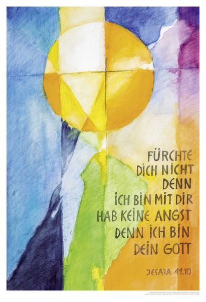 Produktbild: Jahreslosung 2027 Andreas Felger, Kunstdruck 63 x 92 cm