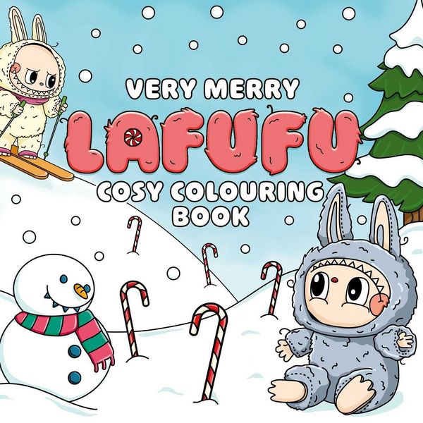 Produktbild: Very Merry Lafufu Cosy Colouring Book