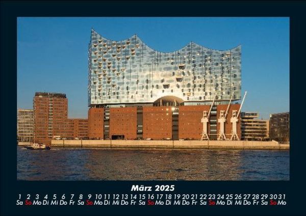 Produktbild: Hamburg 2025 Fotokalender DIN A5