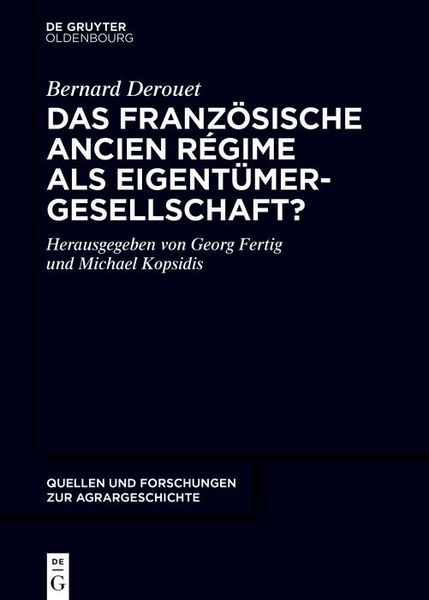 Produktbild: Das franz&ouml;sische Ancien R&eacute;gime als Eigent&uuml;mergesellschaft?