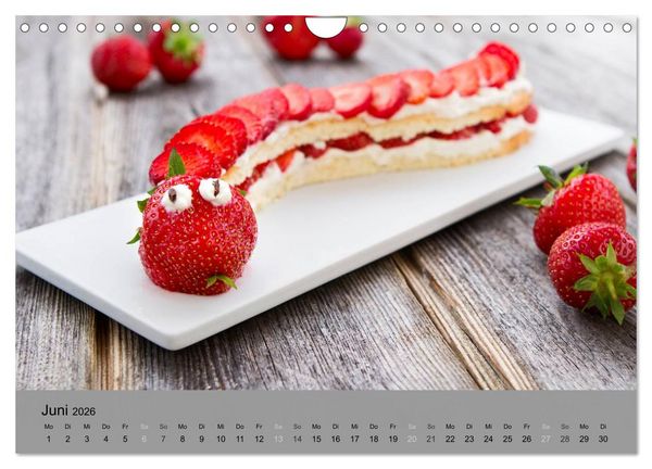 Produktbild: S&uuml;&szlig;kram - Leckereien aus der K&uuml;che (Wandkalender 2026 DIN A4 quer), CALVENDO Monatskalender