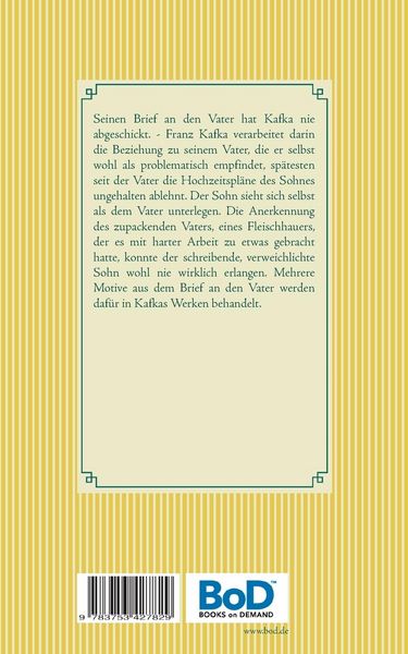Produktbild: Brief an den Vater