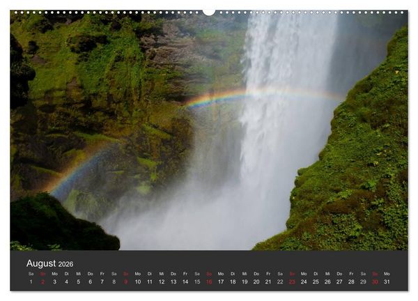 Produktbild: Island Highlights (hochwertiger Premium Wandkalender 2026 DIN A2 quer), Kunstdruck in Hochglanz