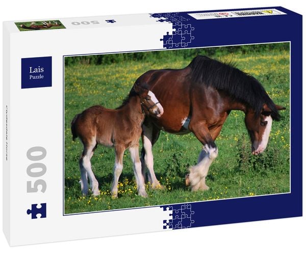 Lais Puzzle Clydesdale Horse 500 Teile