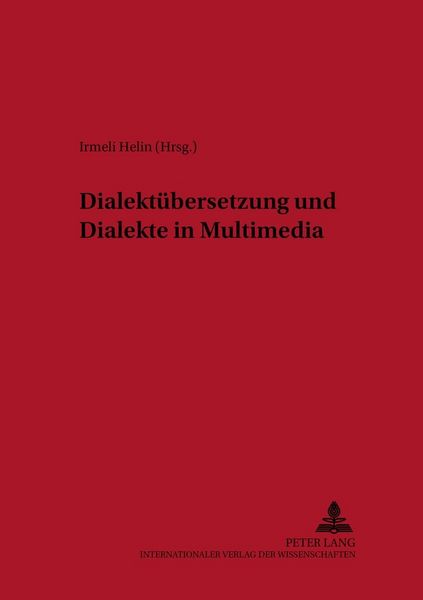 Produktbild: Dialekt&uuml;bersetzung und Dialekte in Multimedia