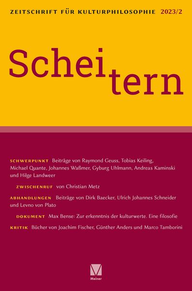 Produktbild: Scheitern