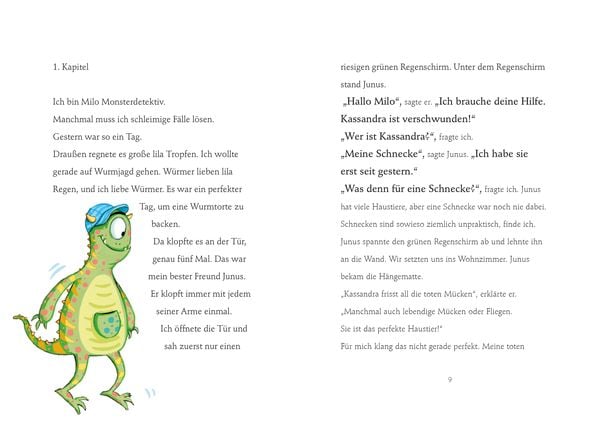 Produktbild: Milo Monster und die Schleimspur