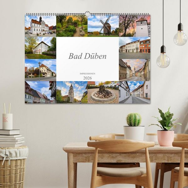 Produktbild: Bad D&uuml;ben Impressionen (Wandkalender 2026 DIN A2 quer), CALVENDO Monatskalender