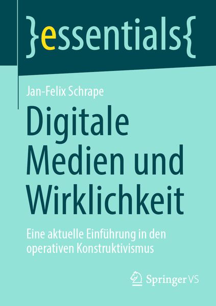 Produktbild: Digitale Medien und Wirklichkeit