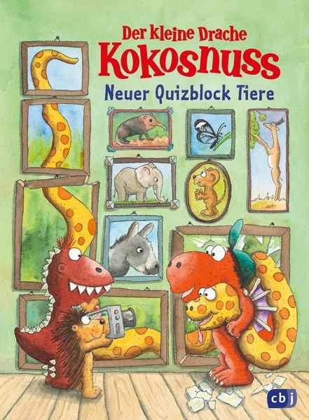 Produktbild: Der kleine Drache Kokosnuss - Quizblock Tiere 2