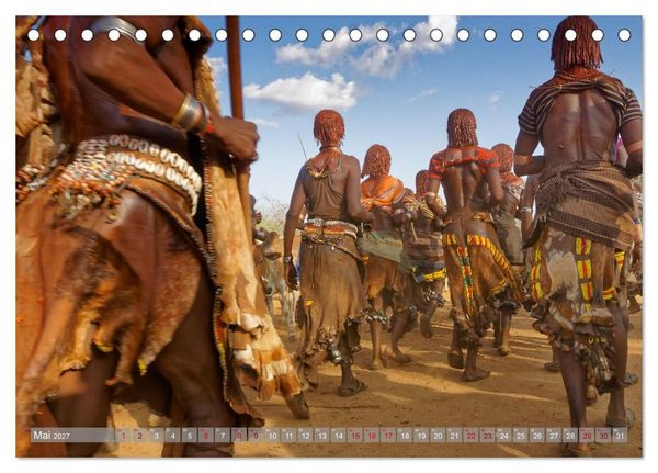Produktbild: neunziggrad photoart: &auml;thiopien von nord nach s&uuml;d (Tischkalender 2027 DIN A5 quer), CALVENDO Monatskalender