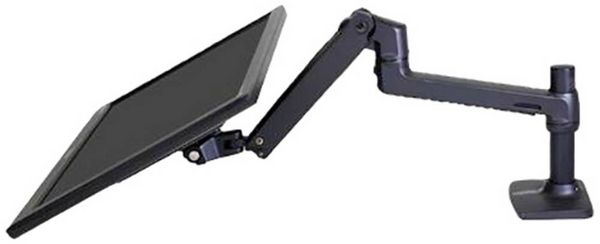 Produktbild: Ergotron Monitor-Tischhalterung LX Arm Desk Mount 1 Display(s) 38,1 cm (15") - 86,4 cm (34") Schwarz Drehbar, H&ouml;henverstellbar, Neigbar, Schwenkbar