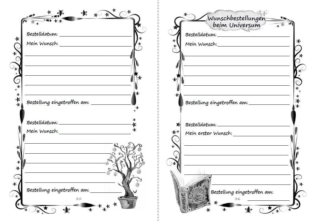 Produktbild: W&uuml;nsche Buch und Visualisieren meiner Zukunft und Ziele