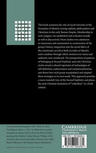Produktbild: The Social World of Intellectuals in the Roman Empire