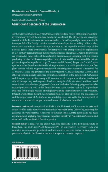 Produktbild: Genetics and Genomics of the Brassicaceae