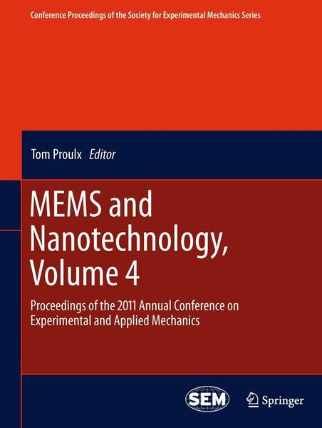 Produktbild: MEMS and Nanotechnology, Volume 4
