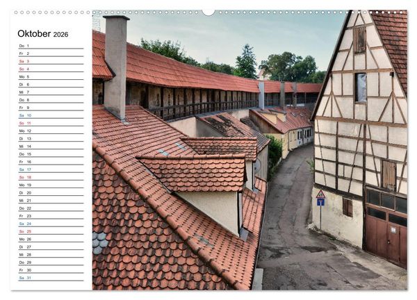 Produktbild: N&ouml;rdlingen - Ansichtssache (hochwertiger Premium Wandkalender 2026 DIN A2 quer), Kunstdruck in Hochglanz