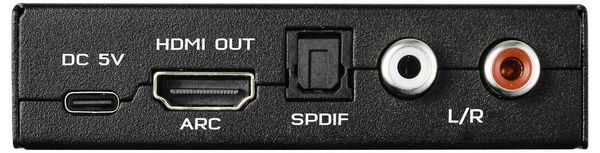 Produktbild: SpeaKa Professional Audio Extraktor SP-HDA-190 [HDMI - HDMI] 3840 x 2160 Pixel