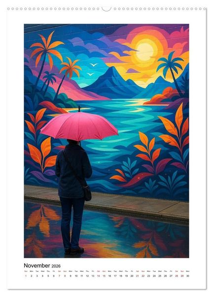 Produktbild: Facades tell Stories (Wall Calendar 2026 DIN A2 portrait), CALVENDO 12 Month Wall Calendar