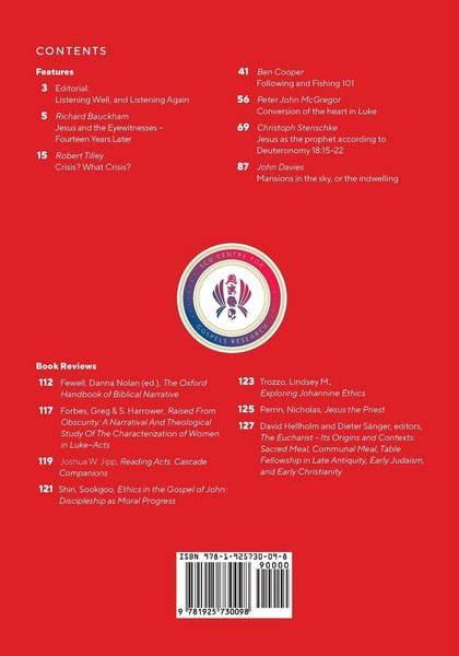 Produktbild: Journal of Gospels and Acts Research Volume 3