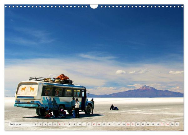 Produktbild: Abenteuer Anden - Peru und Bolivien (Wandkalender 2026 DIN A3 quer), CALVENDO Monatskalender