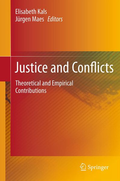 Produktbild: Justice and Conflicts