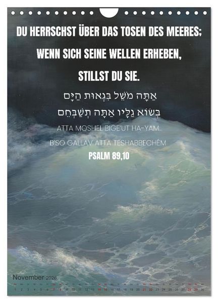 Produktbild: Weisheit, Licht und Leben &ndash; J&uuml;dische Inspiration durchs Jahr (Wandkalender 2026 DIN A4 hoch), CALVENDO Monatskalender