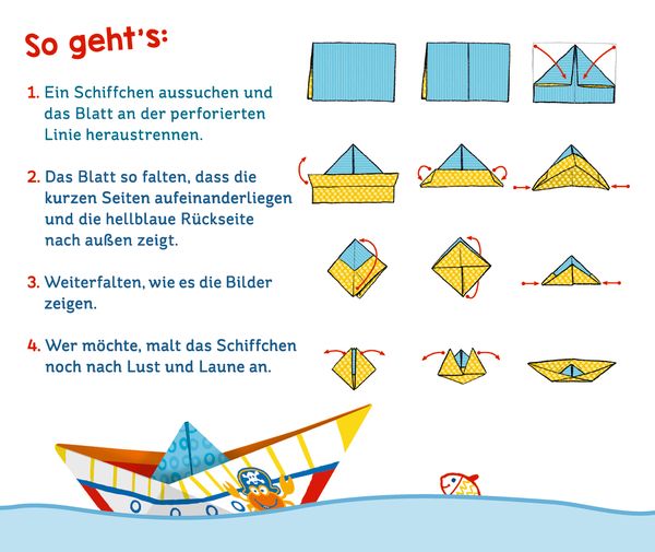 Produktbild: Mein erstes Schiffchen-Bastelbuch