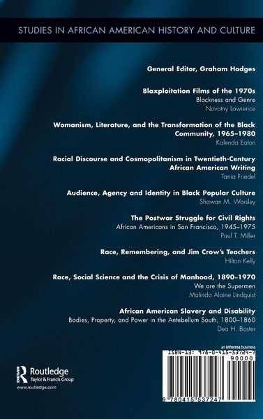 Produktbild: African American Slavery and Disability