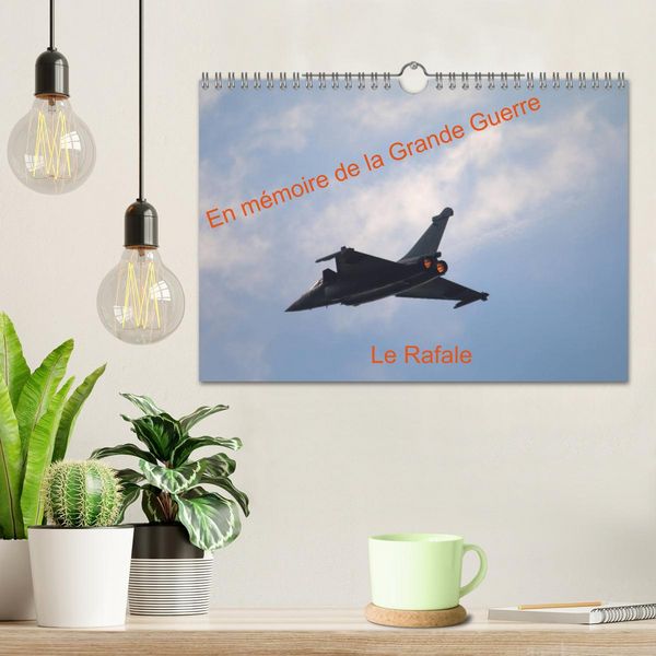 Produktbild: En m&eacute;moire de la Grande Guerre Le Rafale (Calendrier mural 2026 DIN A4 vertical), CALVENDO calendrier mensuel