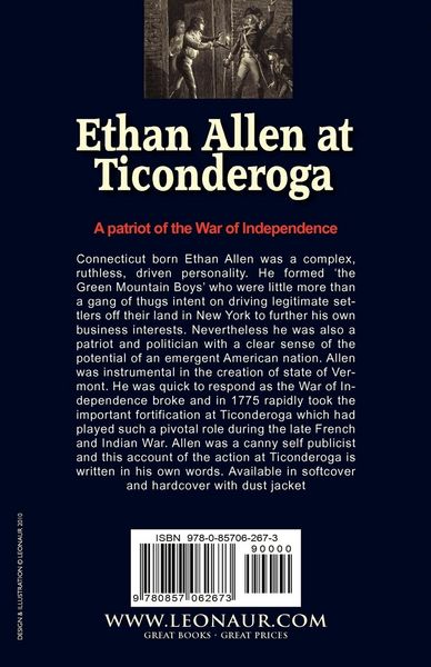 Produktbild: Ethan Allen at Ticonderoga During the American War of Independence