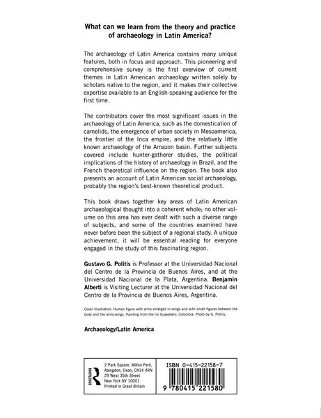 Produktbild: Archaeology in Latin America