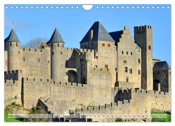 Produktbild: Villes d'Occitanie (Calendrier mural 2026 DIN A4 vertical), CALVENDO calendrier mensuel