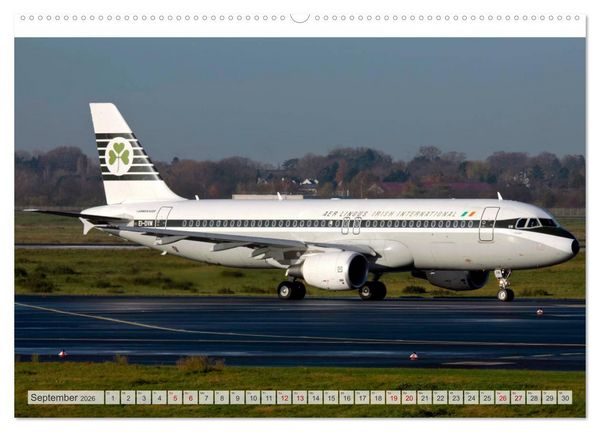 Produktbild: Flugzeuge im Retro-Stil (Wandkalender 2026 DIN A2 quer), CALVENDO Monatskalender