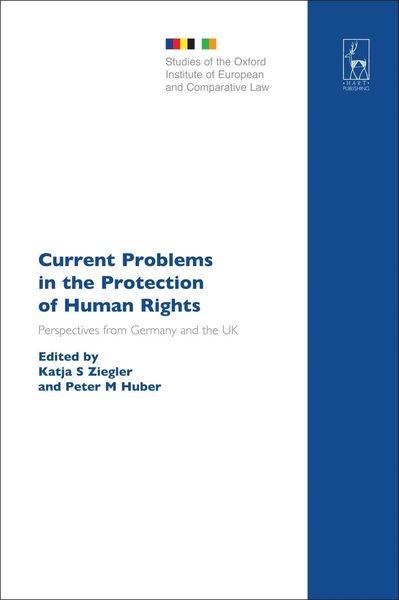 Produktbild: Current Problems in the Protection of Human Rights