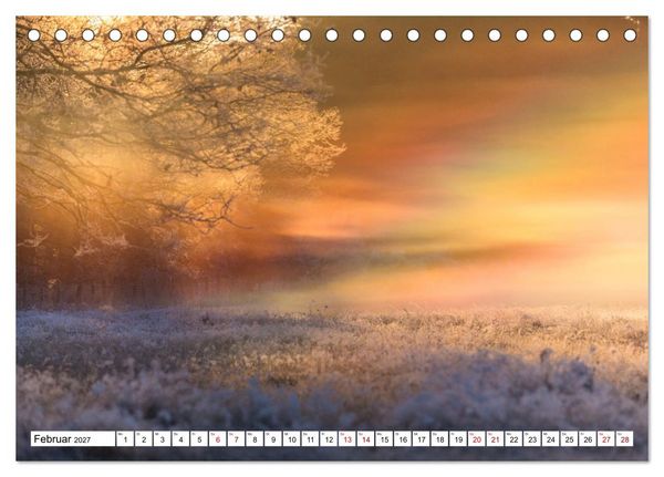 Produktbild: Mystische Momente in Mecklenburg-Vorpommern (Tischkalender 2027 DIN A5 quer), CALVENDO Monatskalender