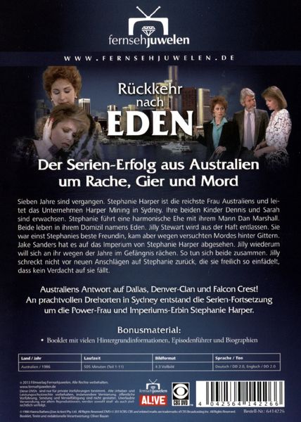 Produktbild: R&uuml;ckkehr nach Eden - Box 2 [4 DVDs]