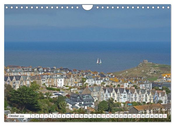 Produktbild: Faszinierende Ansichten von Cornwall (Wandkalender 2026 DIN A4 quer), CALVENDO Monatskalender