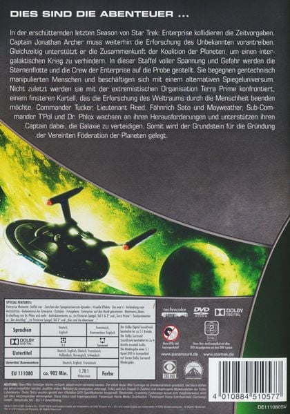 Produktbild: Star Trek - Enterprise/Season-Box 4 [6 DVDs]