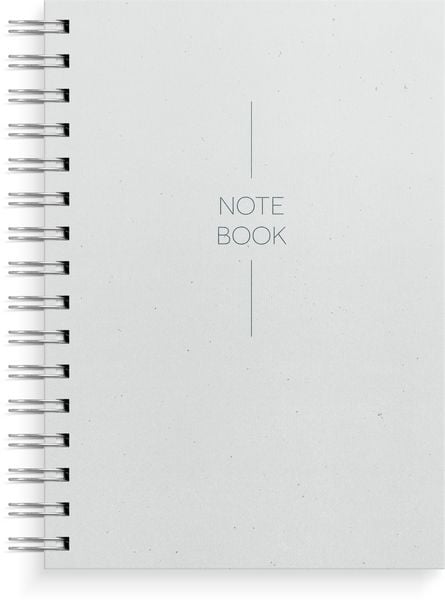 Produktbild: Burde Notizbuch A5 hellblau