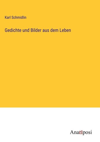 Produktbild: Gedichte und Bilder aus dem Leben