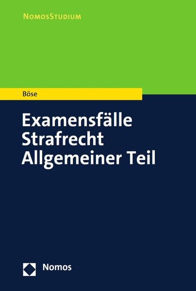 Produktbild: Examensf&auml;lle Strafrecht Allgemeiner Teil