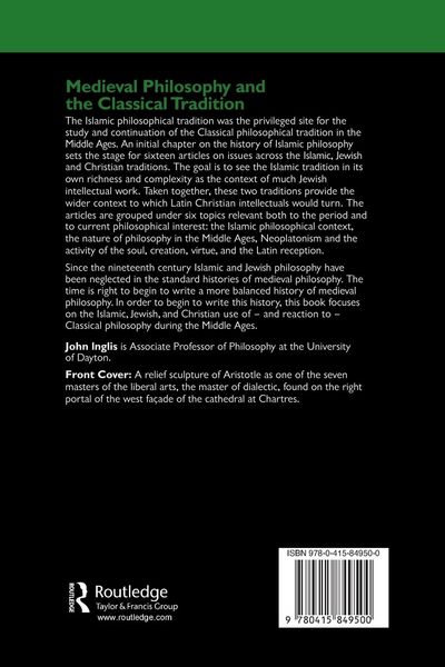 Produktbild: Medieval Philosophy and the Classical Tradition