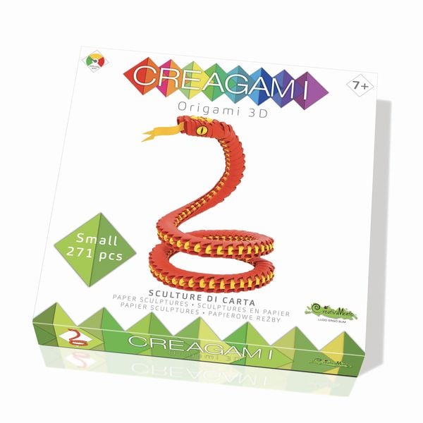 Produktbild: CREAGAMI - Origami 3D Schlange 271 Teile